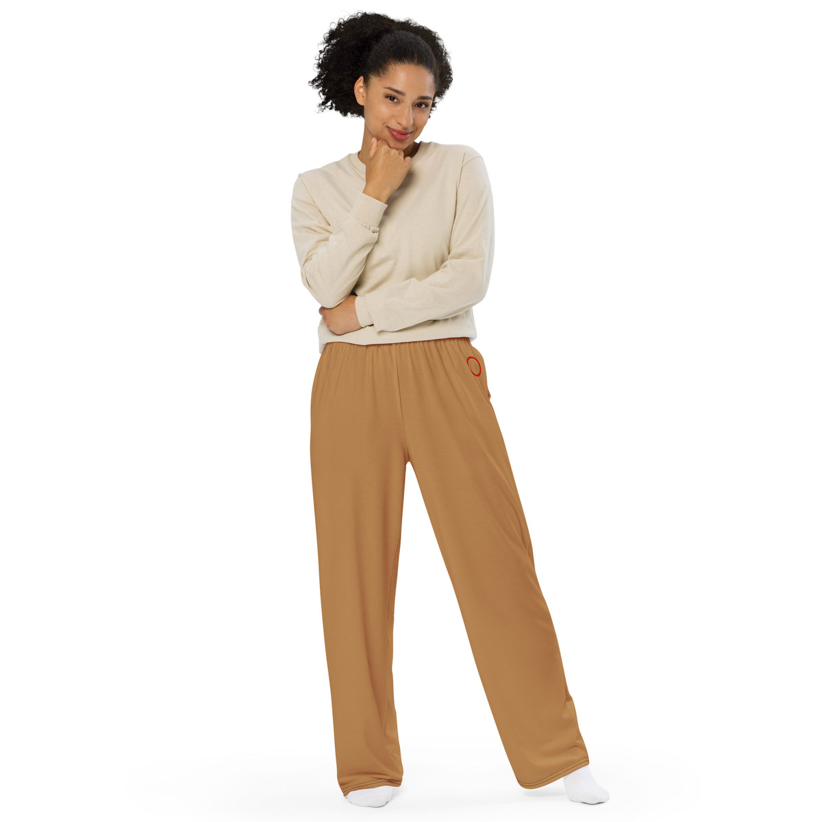 Pantaloni wide leg