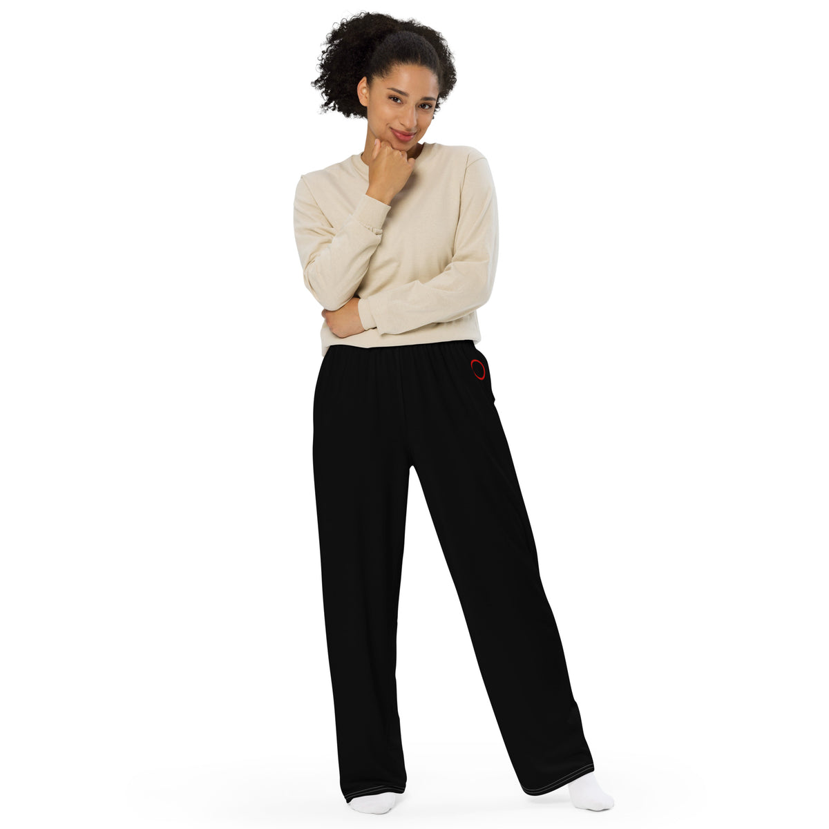 Pantaloni wide leg