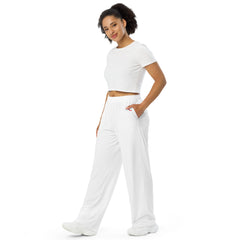 Pantaloni wide leg
