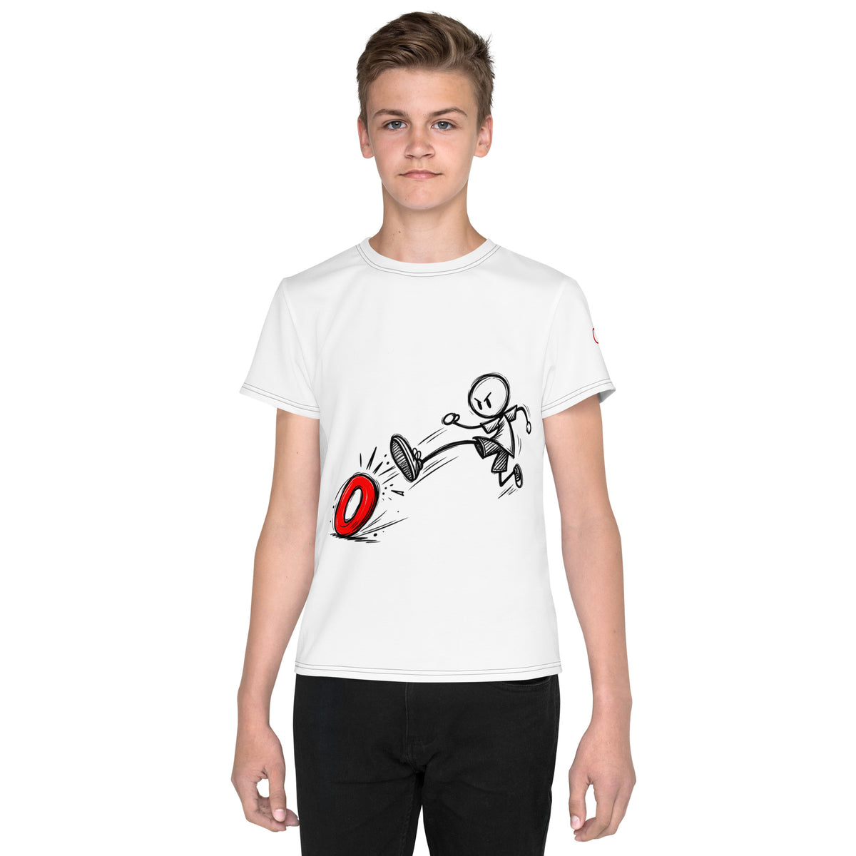 T-shirt girocollo per ragazzi - #8