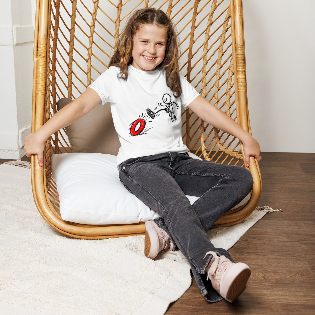 T-shirt girocollo per ragazzi - #8