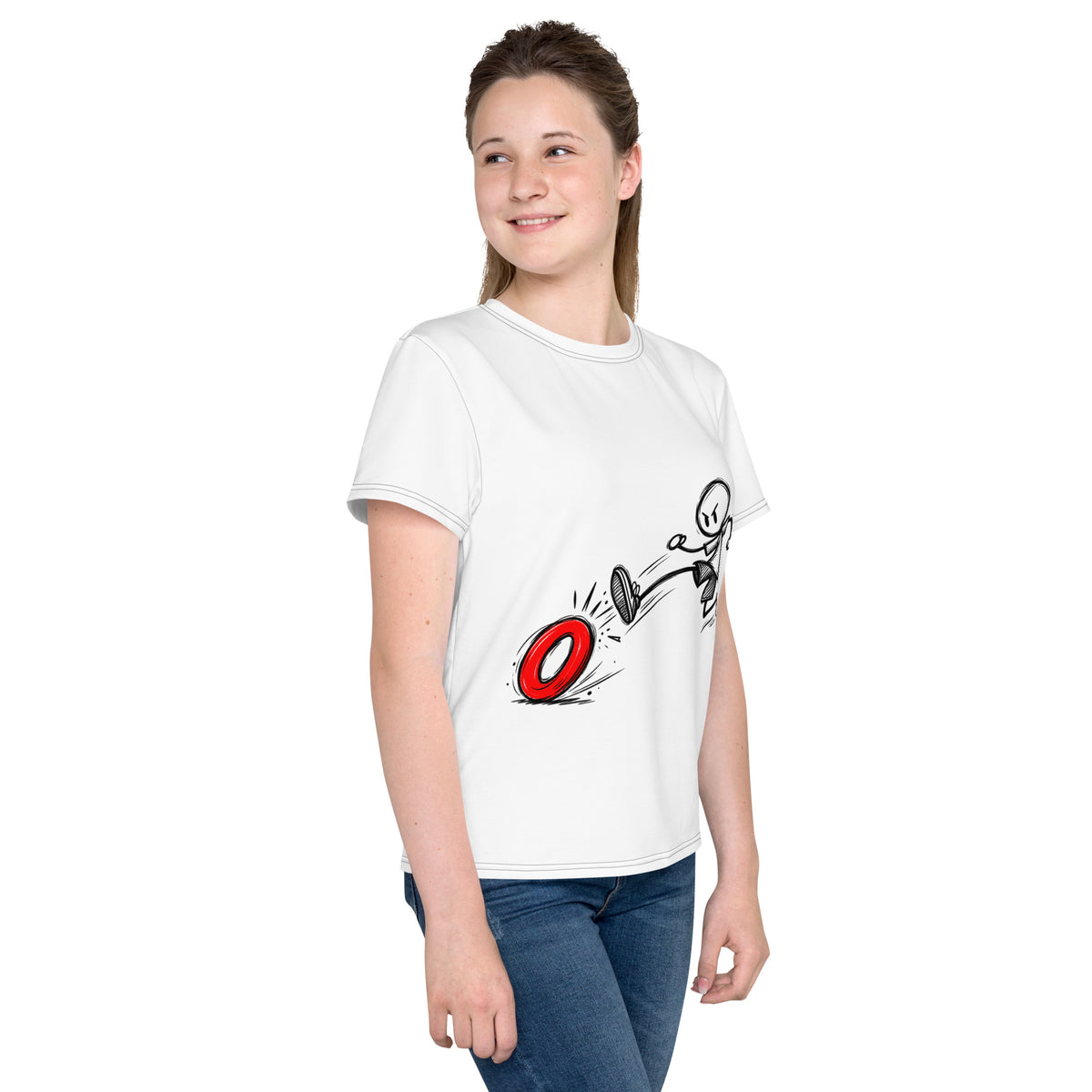 T-shirt girocollo per ragazzi - #8