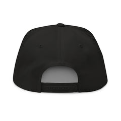 Cappello con visiera piatta