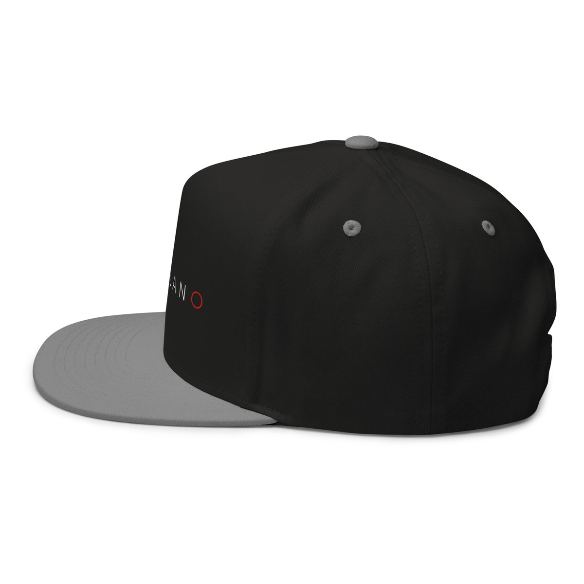 Cappello con visiera piatta