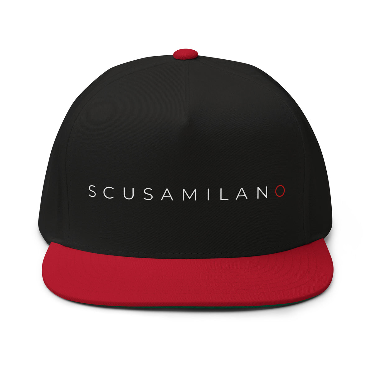 Cappello con visiera piatta