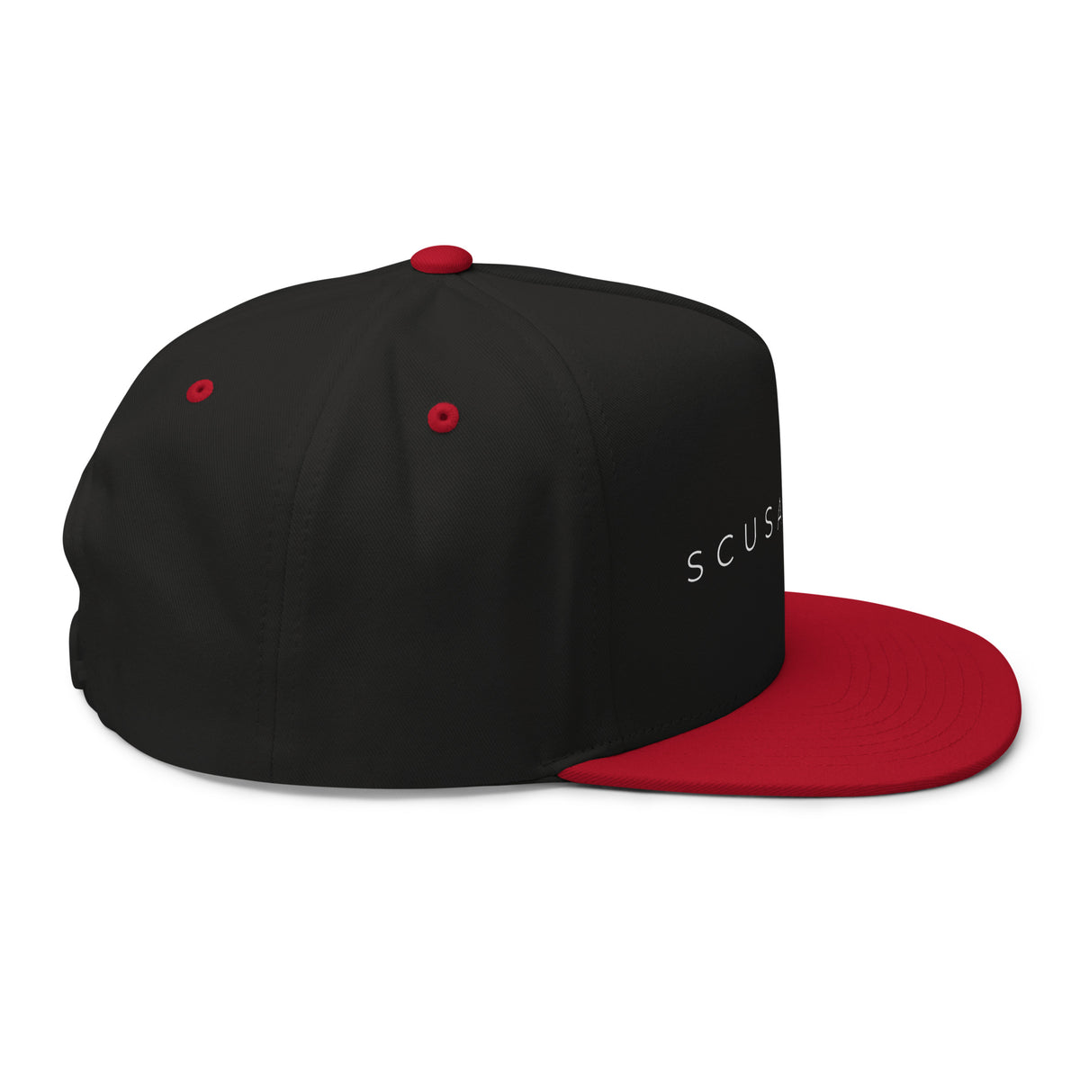 Cappello con visiera piatta
