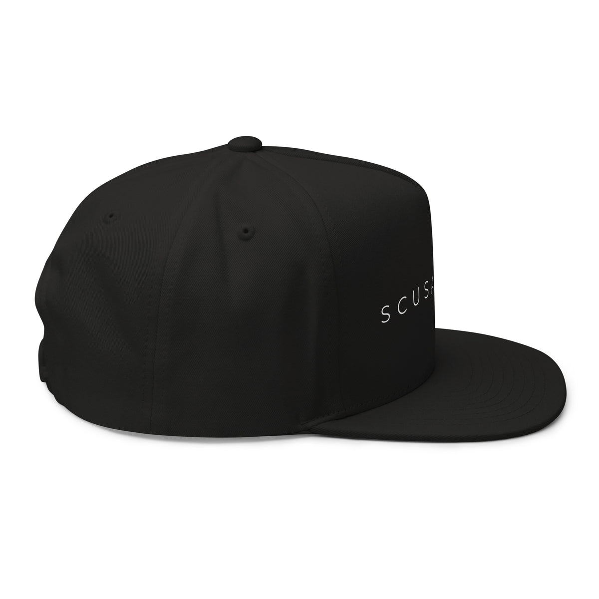 Cappello con visiera piatta