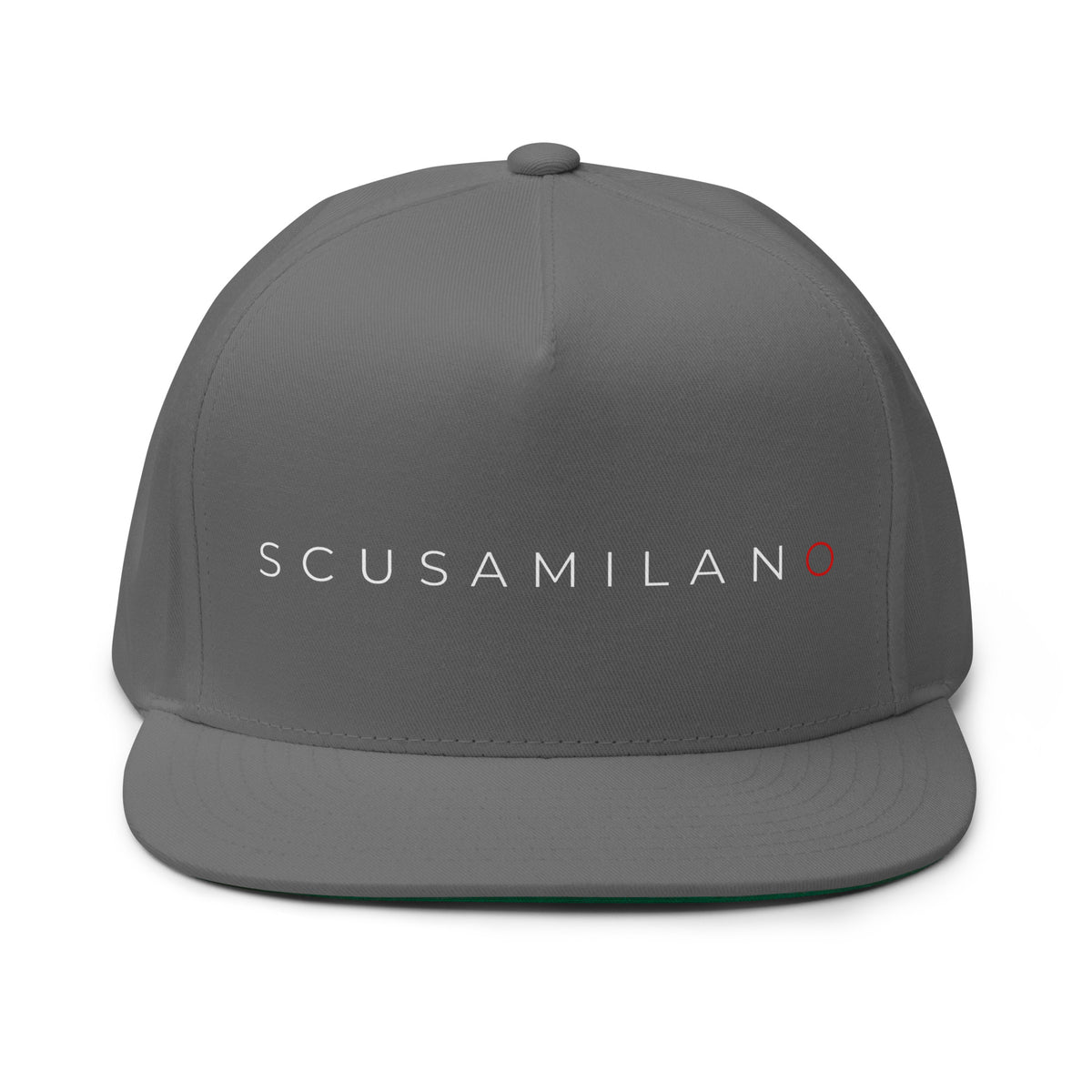 Cappello con visiera piatta