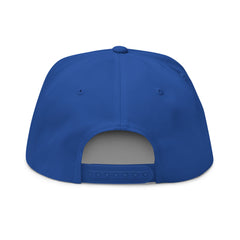 Cappello con visiera piatta