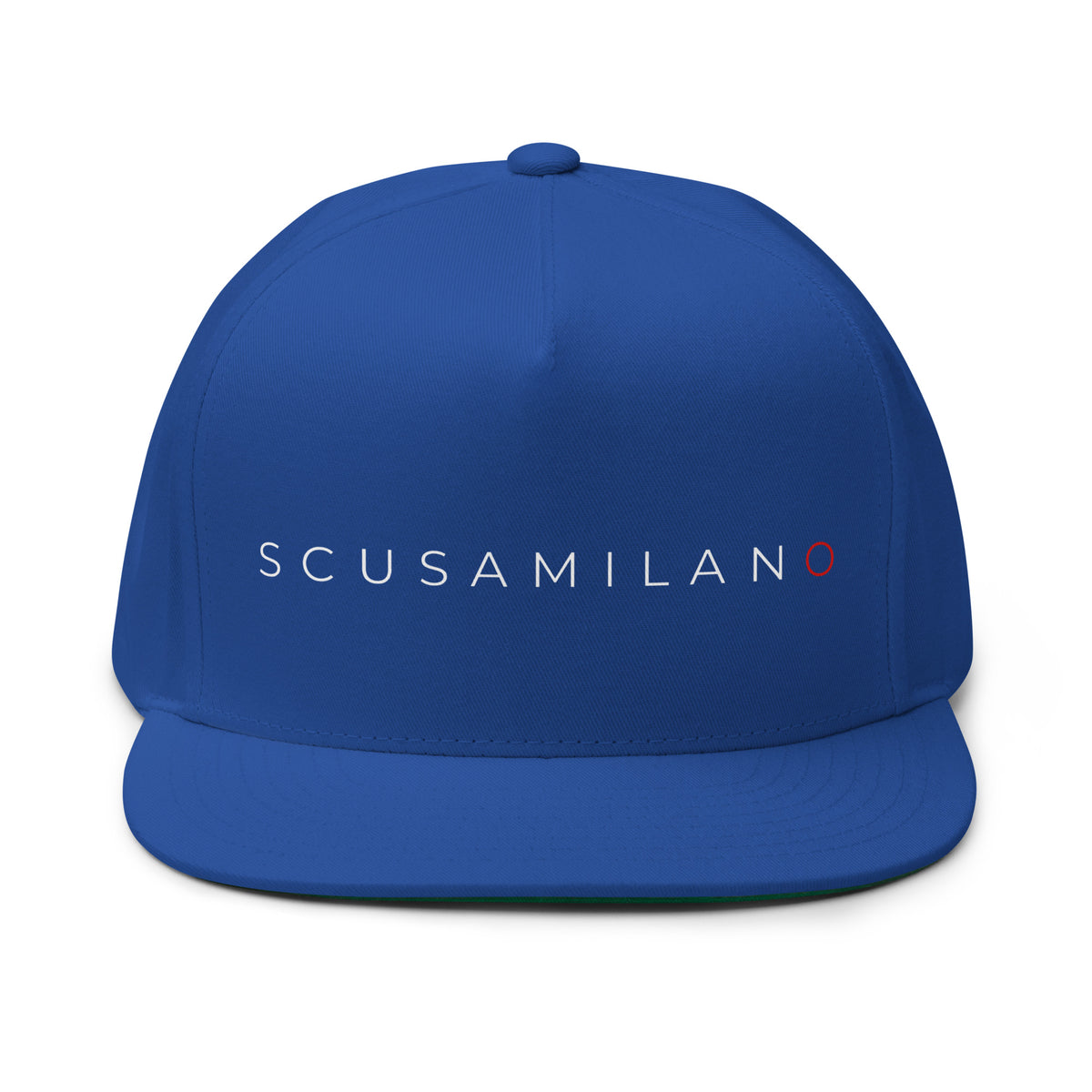 Cappello con visiera piatta