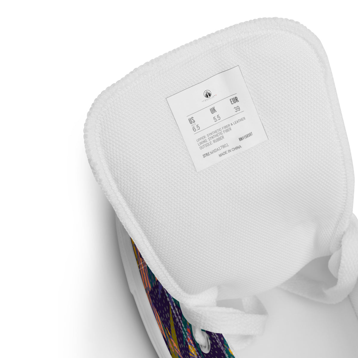 Sneakers alte in tela