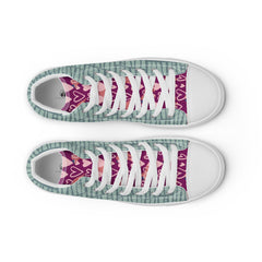 Sneakers alte in tela