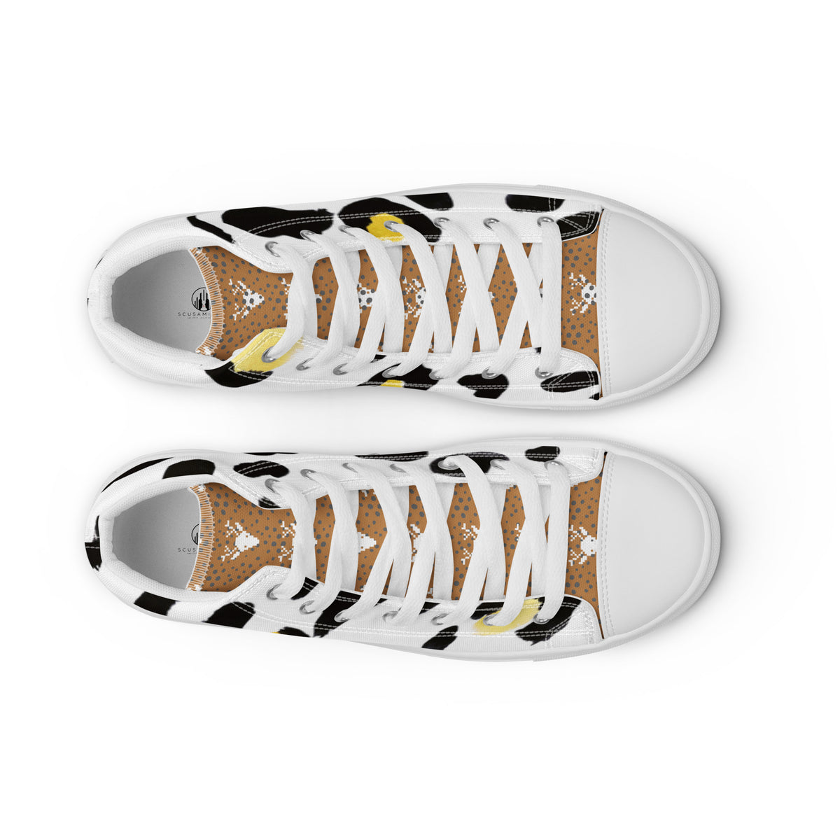 Sneakers alte in tela