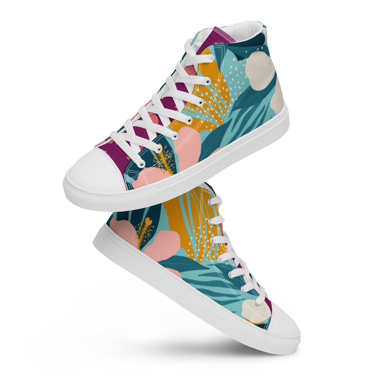 Sneakers alte in tela