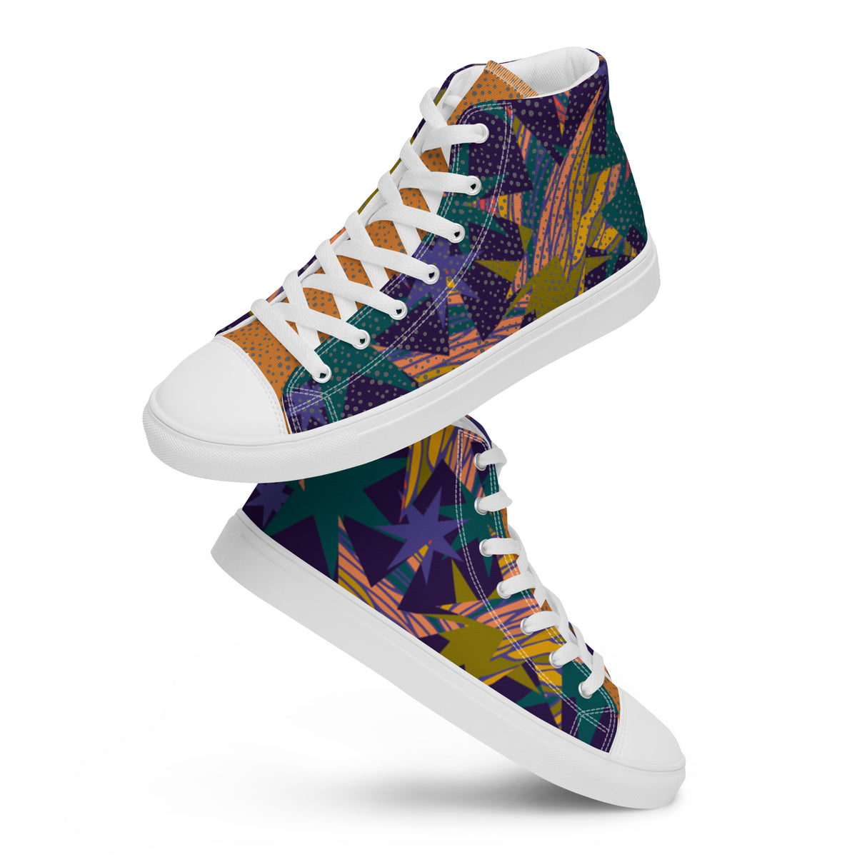 Sneakers alte in tela