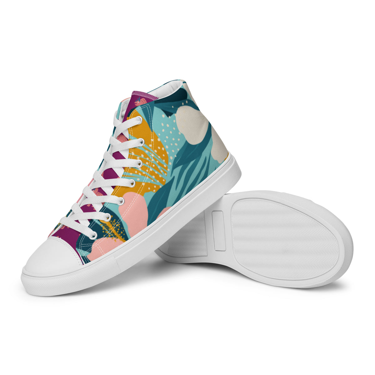 Sneakers alte in tela