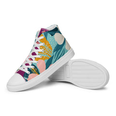 Sneakers alte in tela