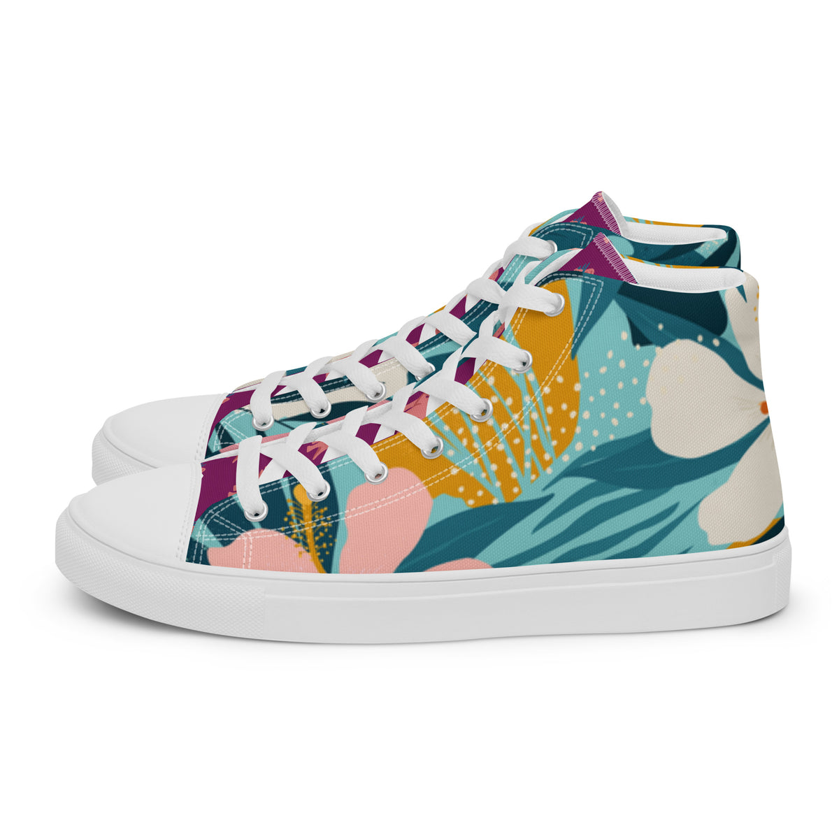 Sneakers alte in tela