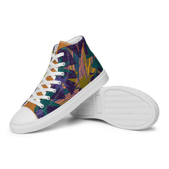 Sneakers alte in tela