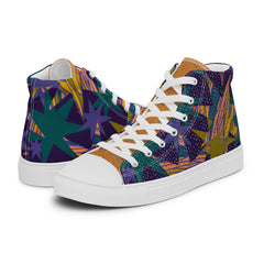 Sneakers alte in tela