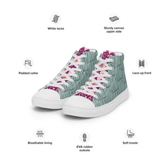 Sneakers alte in tela