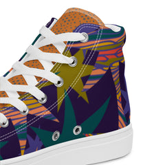 Sneakers alte in tela
