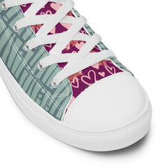 Sneakers alte in tela