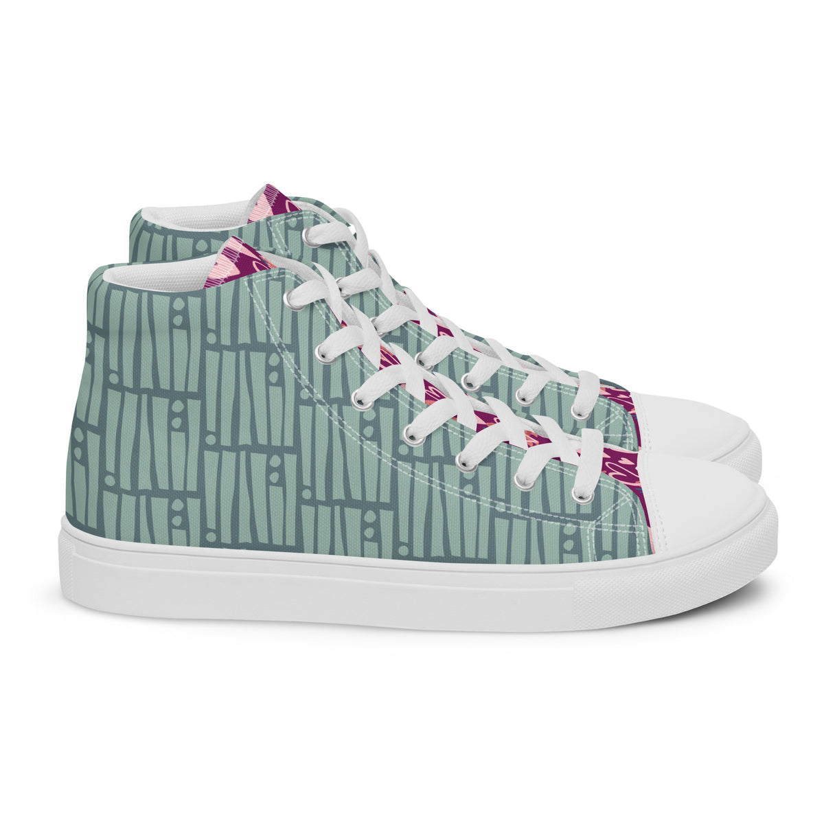 Sneakers alte in tela