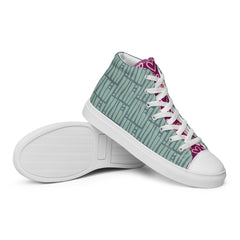 Sneakers alte in tela