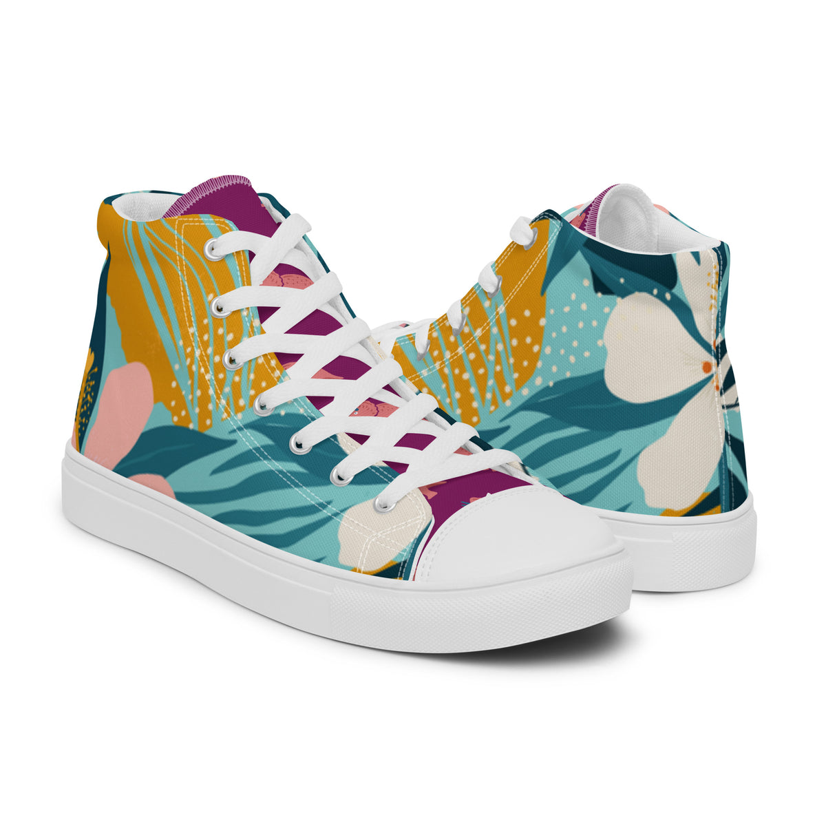 Sneakers alte in tela