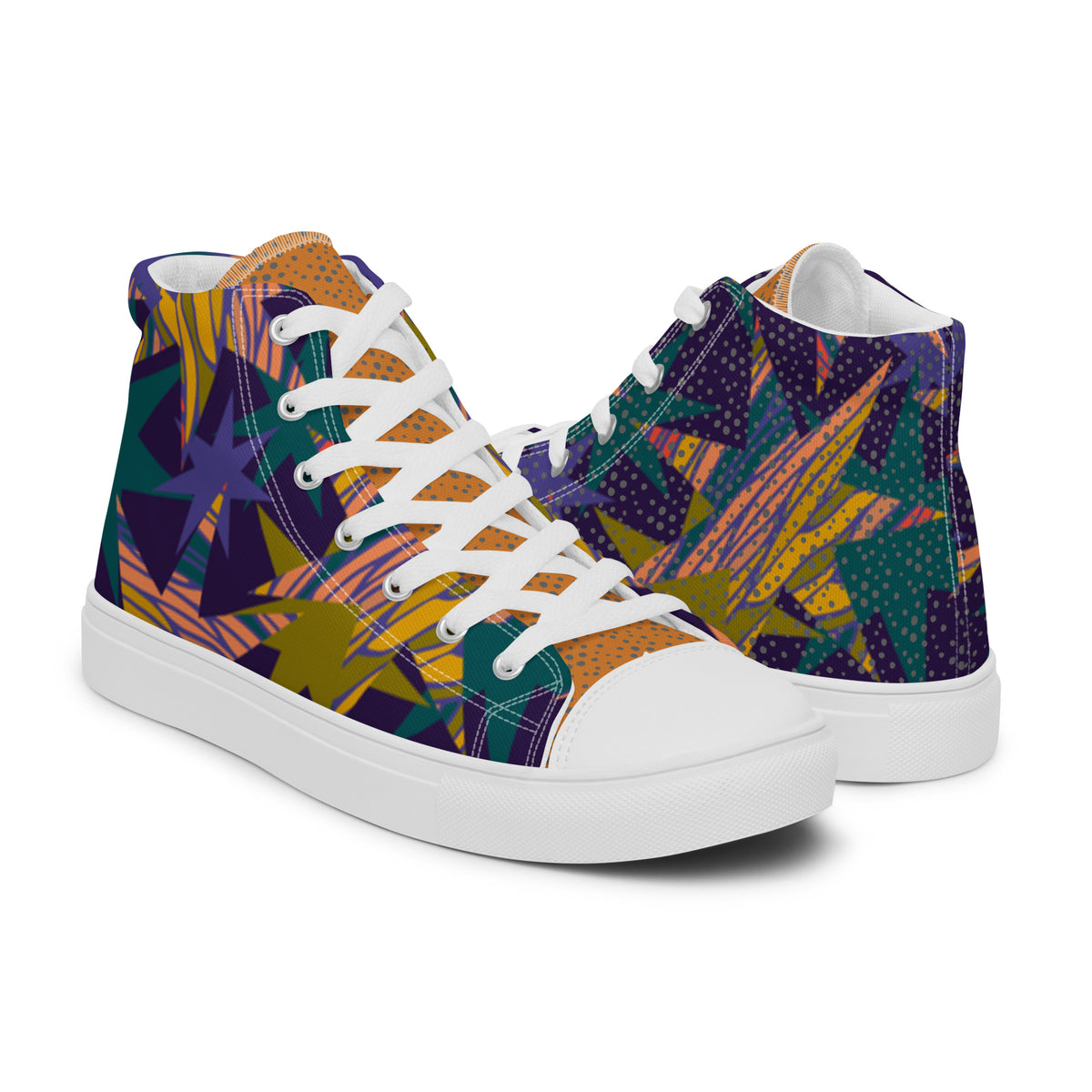 Sneakers alte in tela