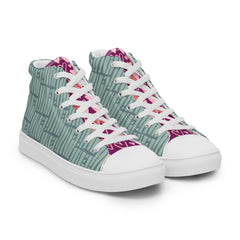 Sneakers alte in tela