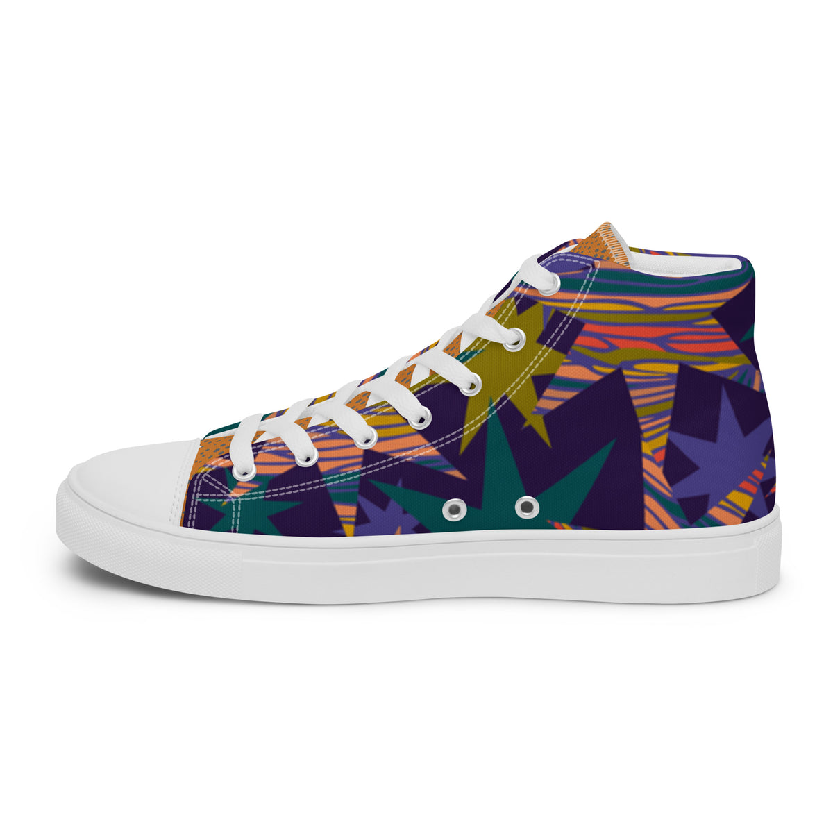Sneakers alte in tela