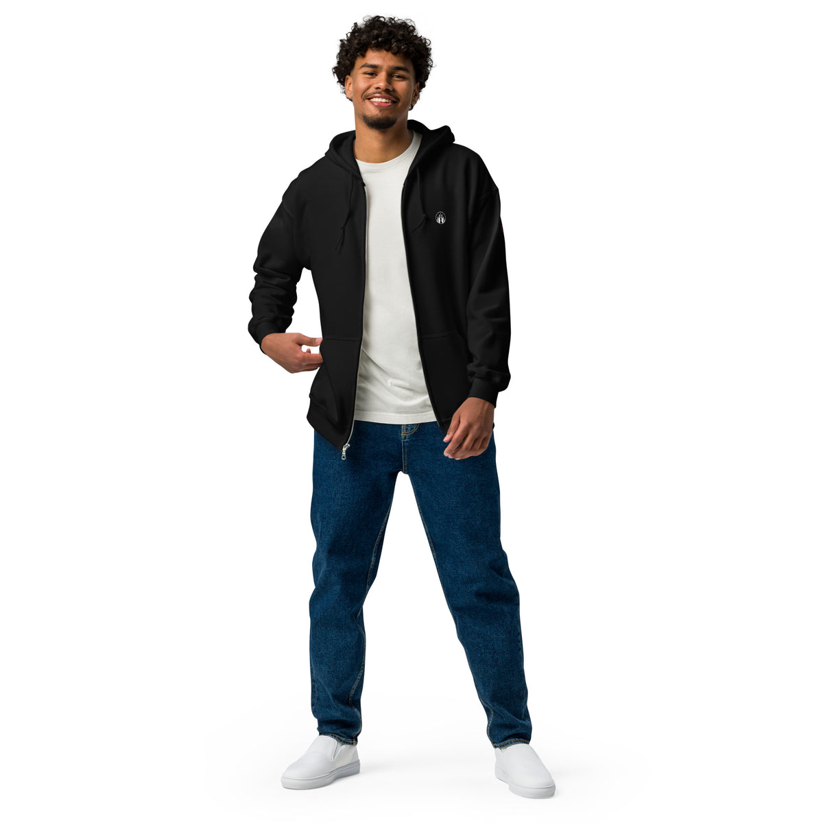 Felpa con cappuccio zip - Classic