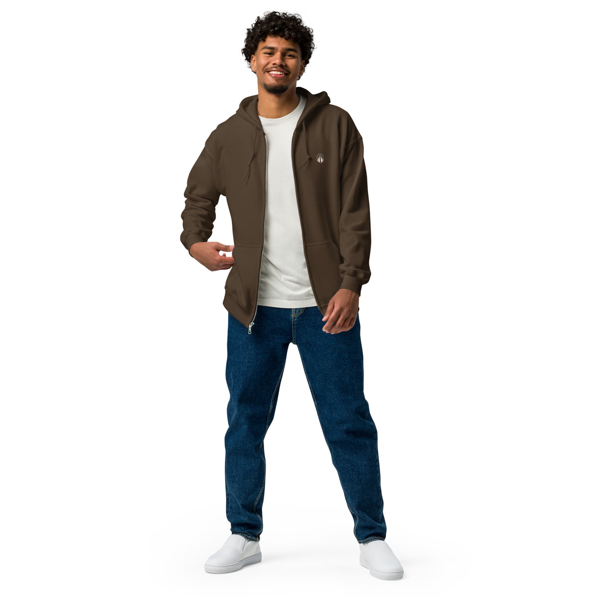 Felpa con cappuccio zip - Classic