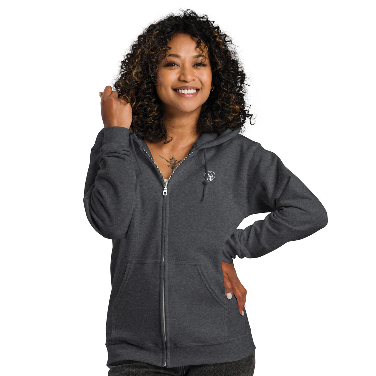 Felpa con cappuccio zip - Classic