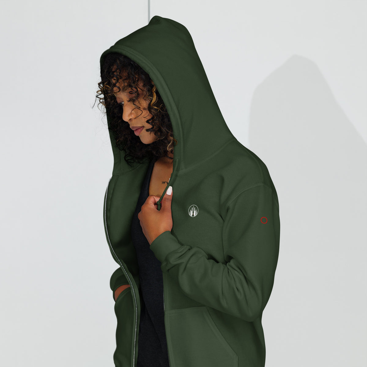 Felpa con cappuccio zip - Classic
