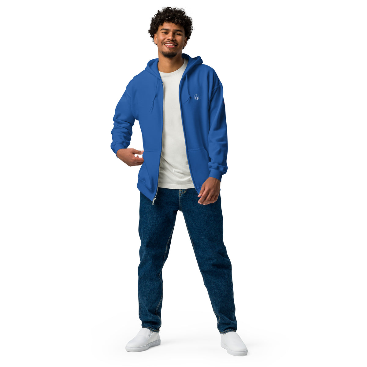 Felpa con cappuccio zip - Classic