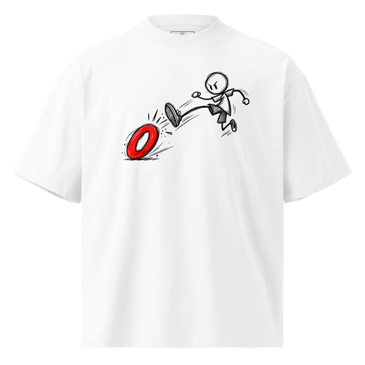 T-shirt organica oversize - #5